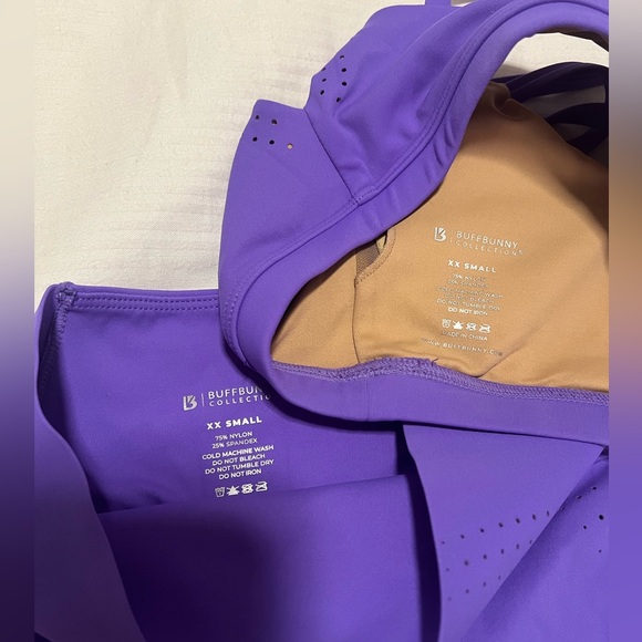 Buffbunny collection - electric purple workout set - Picture 5 of 5